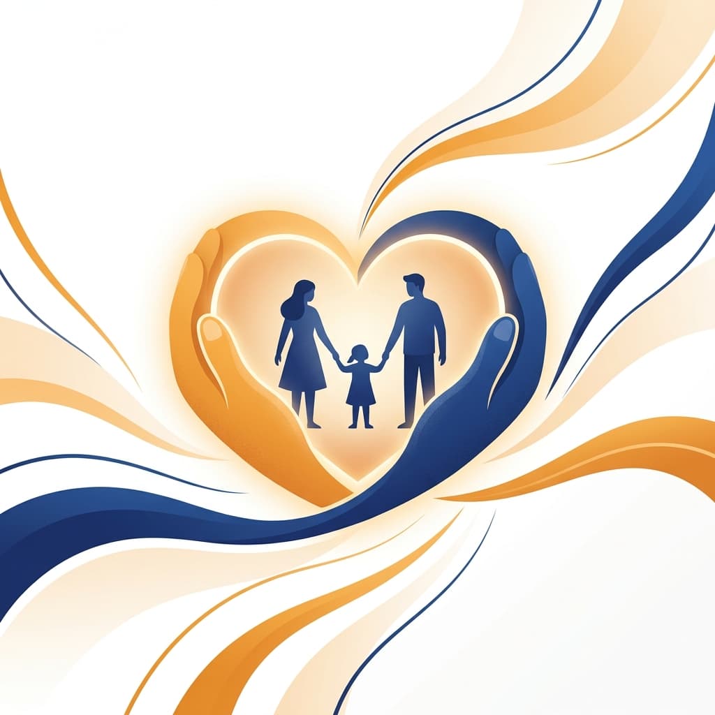 Hope and Family Reunion Illustration